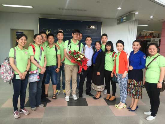 第八批援老挝志愿者顺利抵老开展志愿服务